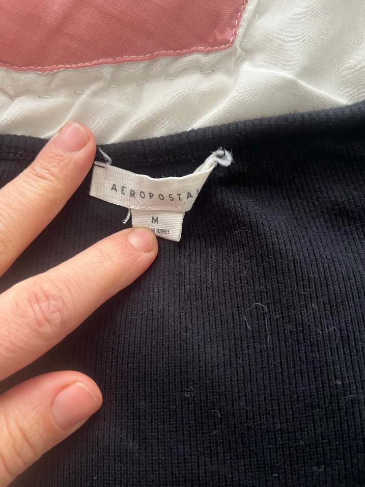 V Yaka Siyah Kısa Kollu Hamile Üstü - Görsel 2