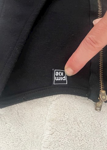 38 Beden Siyah V Yaka Fermuarlı Kalem Elbise