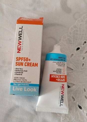 New Well SPF50+ Güneş Kremi - Görsel 3