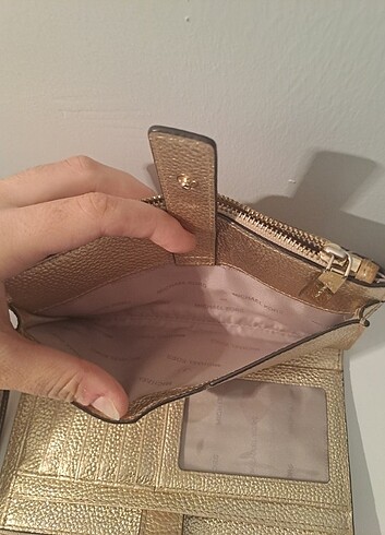  Beden ten rengi Renk Michael Kors Cüzdan (ORJİNAL)