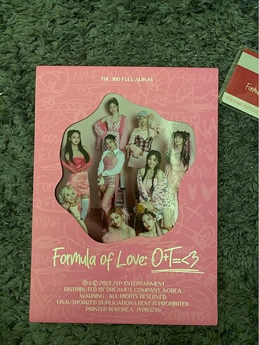 Twice formula of love albüm