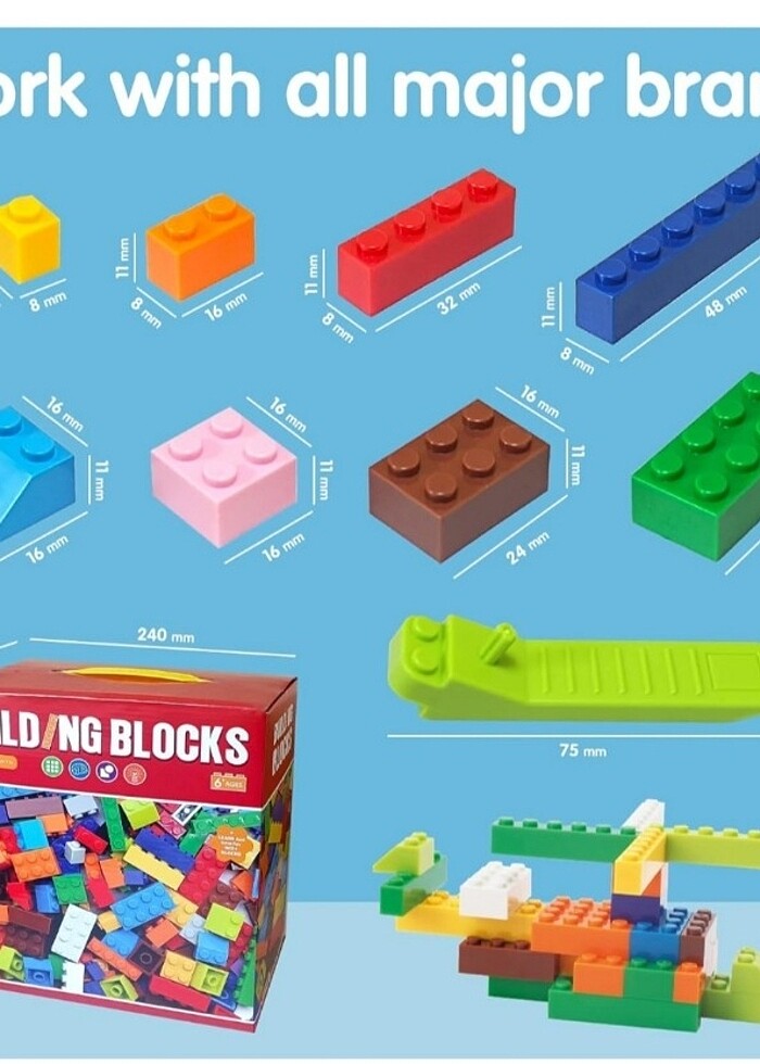 LEGO 1300 parça  - Görsel 4