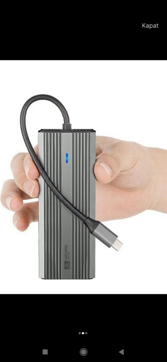 USB C HUB 6 PORT - Görsel 2