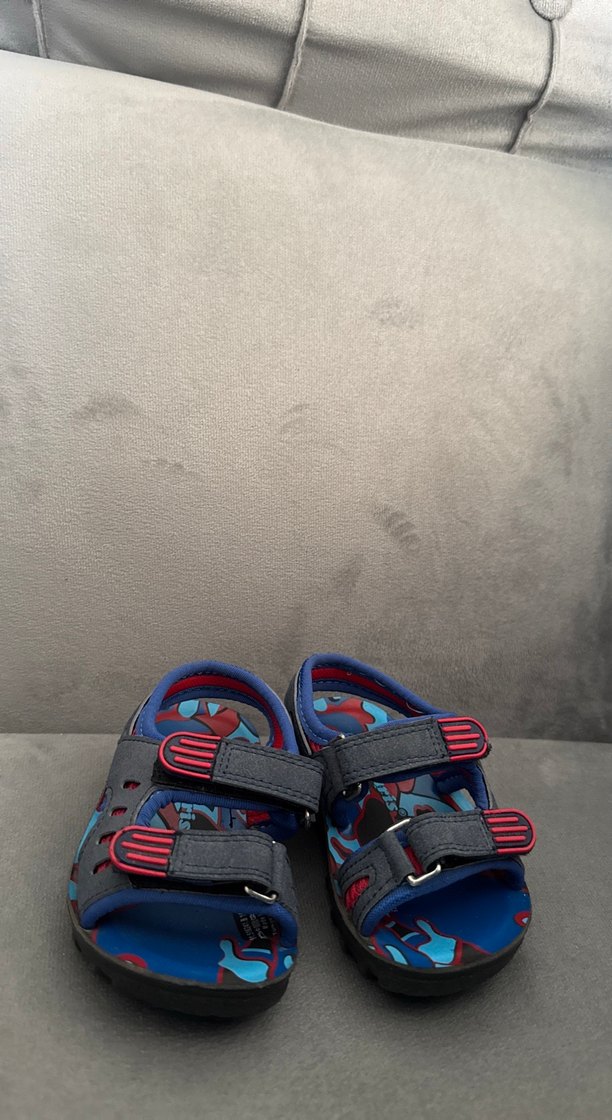 Renkli Bağcıklı Erkek Çocuk Terlik - Görsel 2