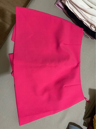 Zara Zara şortlu mini etek
