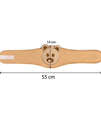 Gaz giderici kemer ve patik (kiraz çekirdekli) - Görsel 2