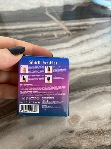 Diğer Sihirli renkler 2li oje