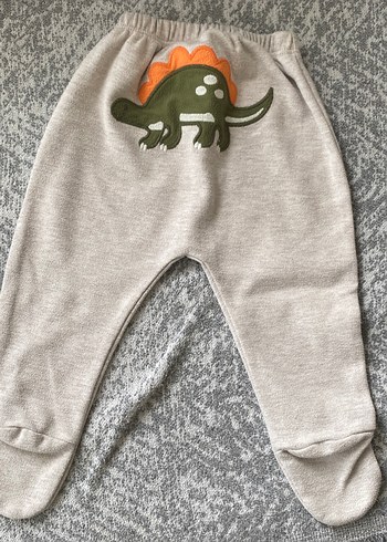 HelloBaby Çocuk Gri popo kısmı desenli patikli Esorfman altı