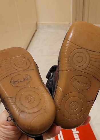 Polaris Kahverengi Erkek Bebek İlk Adım Ayakkabısı - Görsel 3