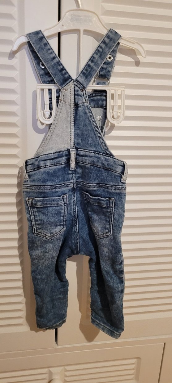 Mavi Batik Desenli Jean Tulum - Görsel 3