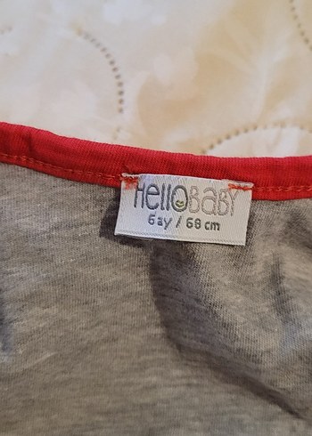 Düğmeli Bebek Kırmızı Ceket - Görsel 4