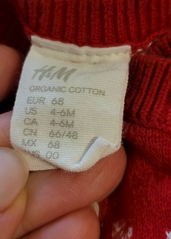 Kız Çocuk Kırmızı Örgü Hırka - Görsel 7