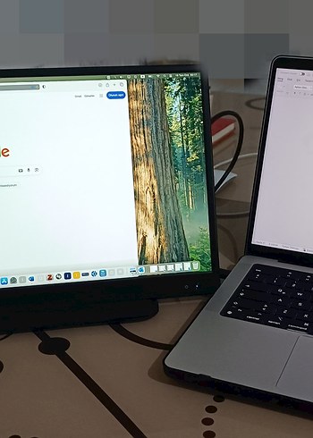 Asus Zenscreen Taşınabilir Usb Monitör Monitör Siyah - Görsel 2