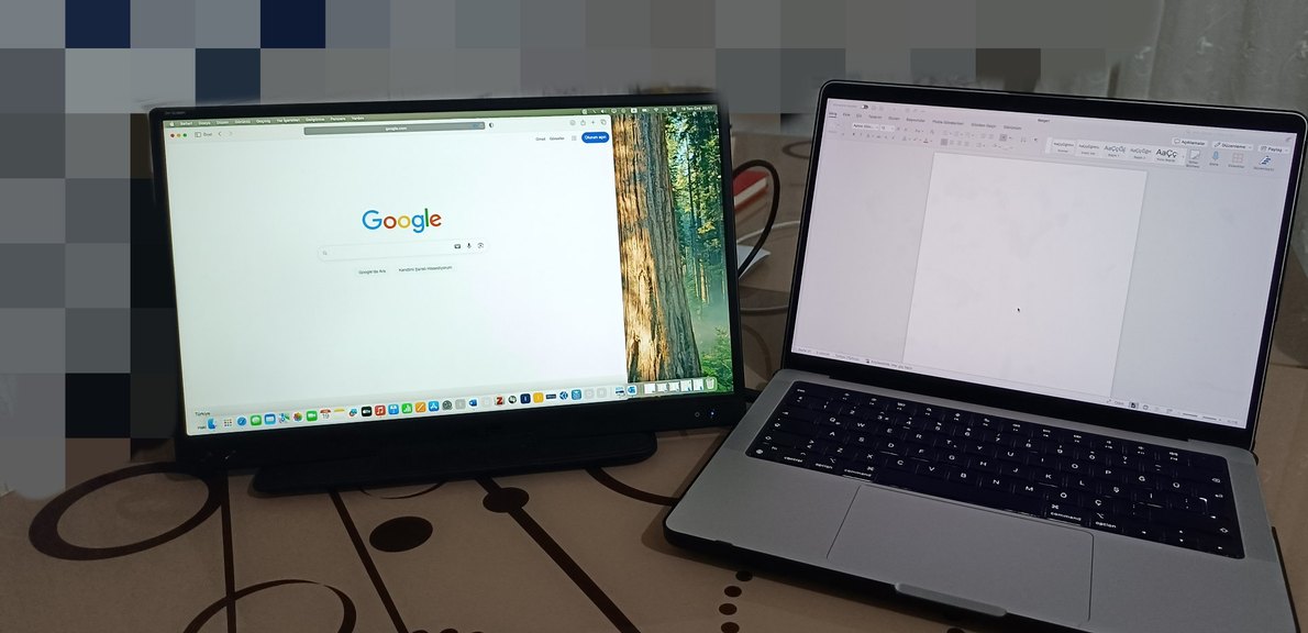 Asus Zenscreen Taşınabilir Usb Monitör Monitör Siyah - Görsel 2