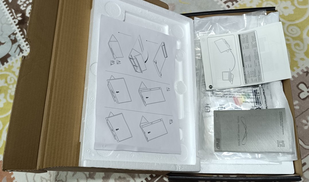 Asus Zenscreen Taşınabilir Usb Monitör Monitör Siyah - Görsel 5