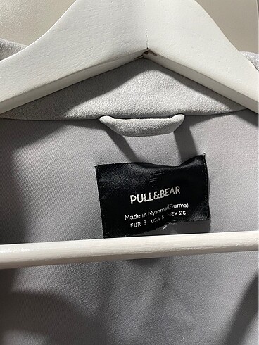 Pull and Bear Süet gömlek