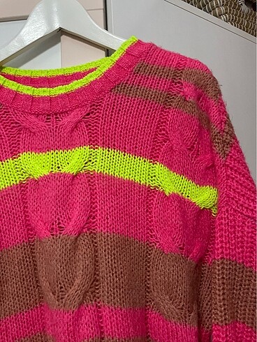 Pull and Bear Çizgili kazak