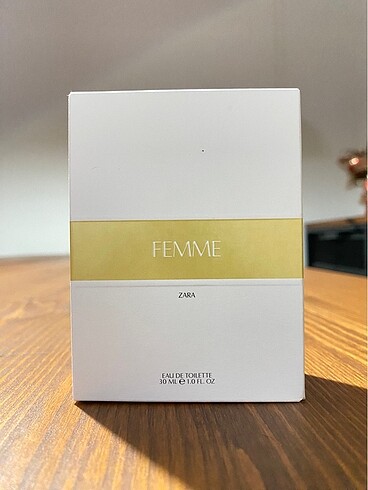 Zara Femme edt parfüm 30ml