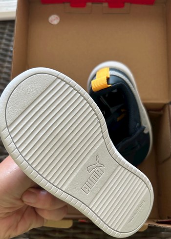Puma Puma Erkek Çocuk Mavi Velcro Spor Ayakkabı