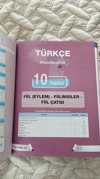  Beden Renk Tyt türkça fasikül soru kitabı