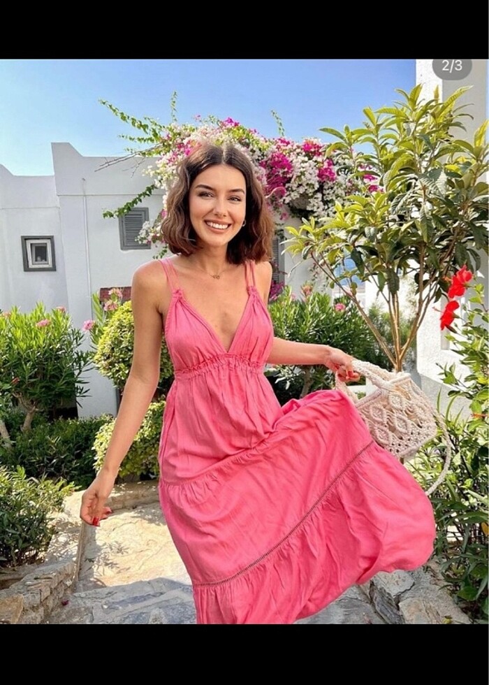 BERSHKA ELBISE - Görsel 2