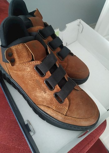  Kahverengi unisex Street Wear ayakkabı