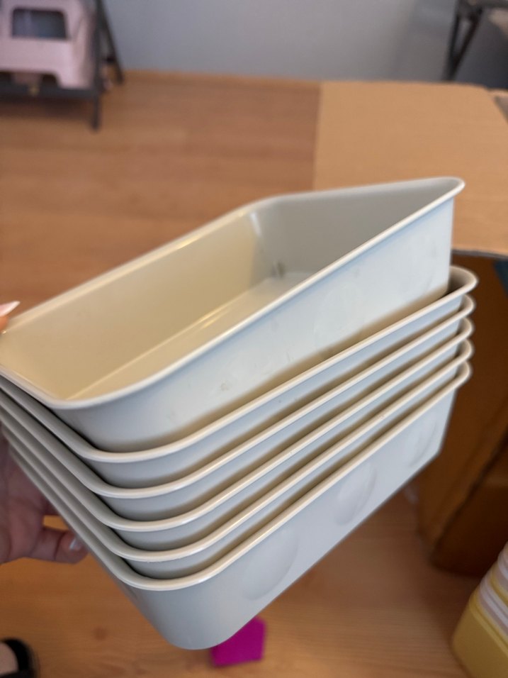 Gri Plastik Saklama Kabı ıkea marka - Görsel 3