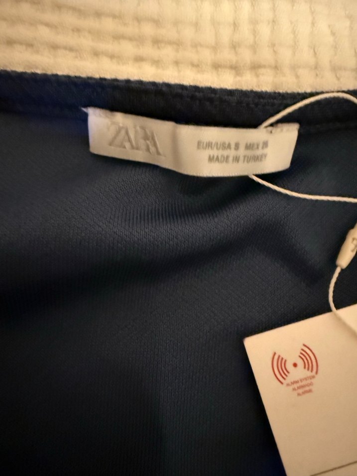 Kemer Detaylı Lacivert Uzun Elbise - Görsel 5