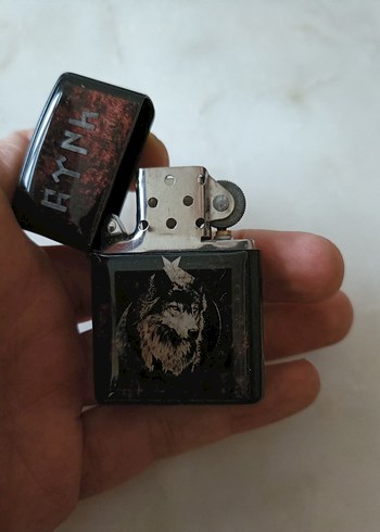 Kurt Baskılı Zippo - Görsel 2