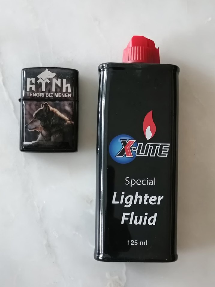 Kurt Basklı Zippo - Görsel 2