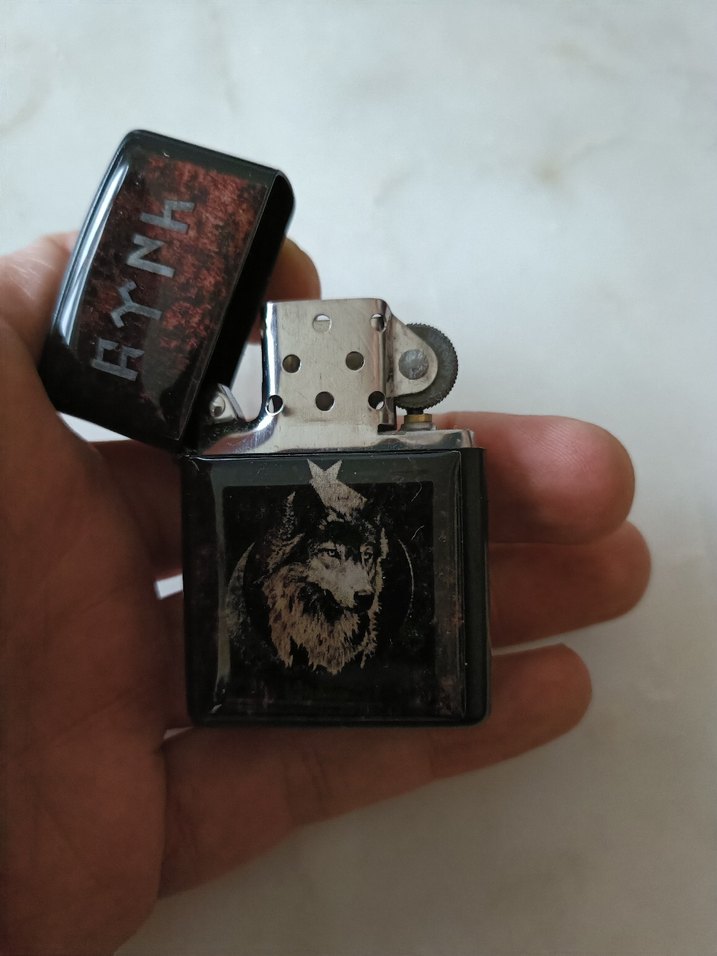 Kurt Baskılı Zippo ve Benzili - Görsel 3