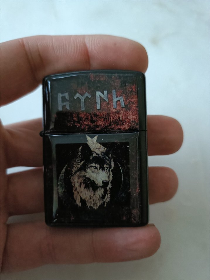 Kurt Baskılı Zippo ve Benzili - Görsel 2