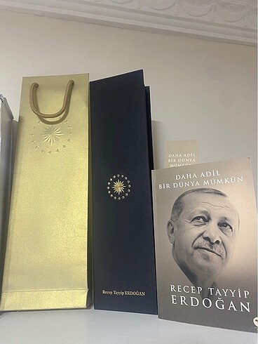 Diğer R.T. Erdoğan Hediyesi İpek Kravat RTE Yazılı
