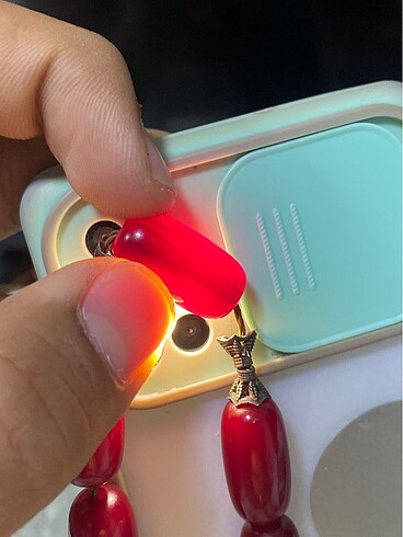 Beden bordo Renk Osmanlı Sıkma Kehribar Tesbih Zaza Model