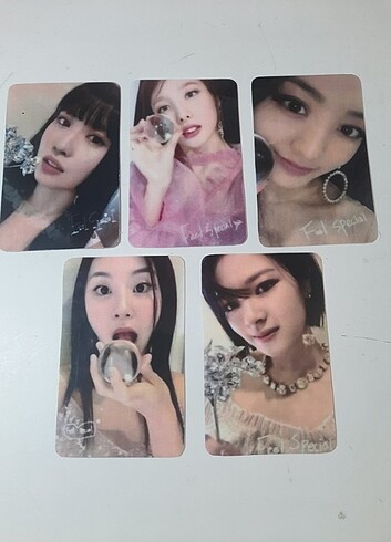 Twice 5'li photocard seti