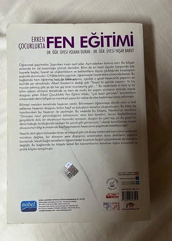 Nobel Yayınları Erken Çocuklukta Fen Eğitimi Kitabı - Görsel 2