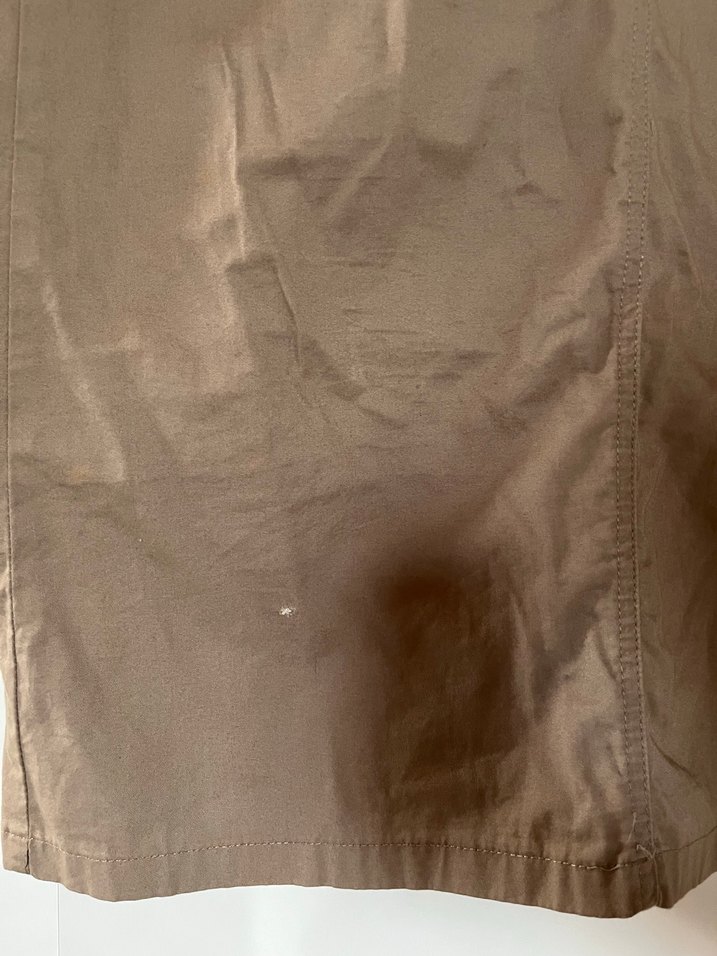 Bej Midi Kadın Kot Etek - Görsel 2