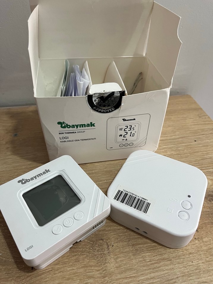 Baymak Kablosuz Oda Termostatı LOGI - Görsel 2