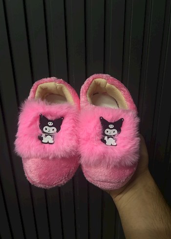 Baby&Kids KUROMİ PANDUF 30 NUKızlar için Pembe Kürklü Punk Tarzı