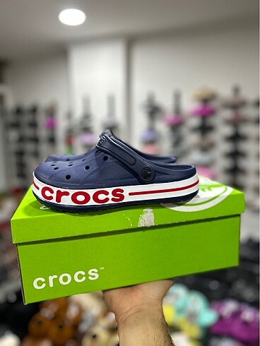 39 Beden lacivert Renk CROCS TERLİK 39 NUMARA