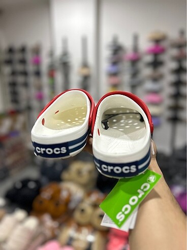 40 Beden beyaz Renk CROCS TERLİK 40 NUMARA