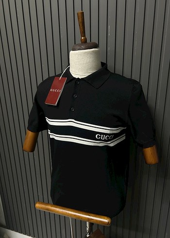 Gucci GUCCİ S BEDEN Siyah Erkek Polo Tişört