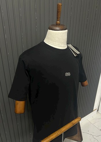 Balenciaga BALANCİAGA XL BEDEN Siyah Deri Baskılı Erkek Tişört