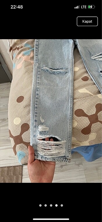 36 Beden mavi Renk Pull and bear pasta