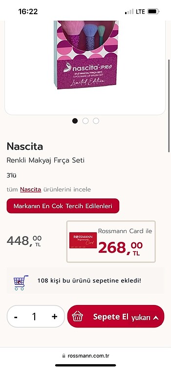 Beden Fırça seti