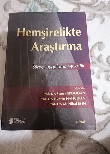 Hemşirelikde araştırma kitabı 