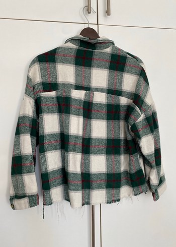 Ekose Kadın Gömlek - Görsel 3