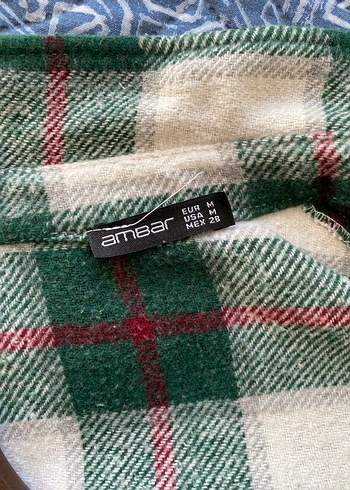 Ekose Kadın Gömlek - Görsel 4