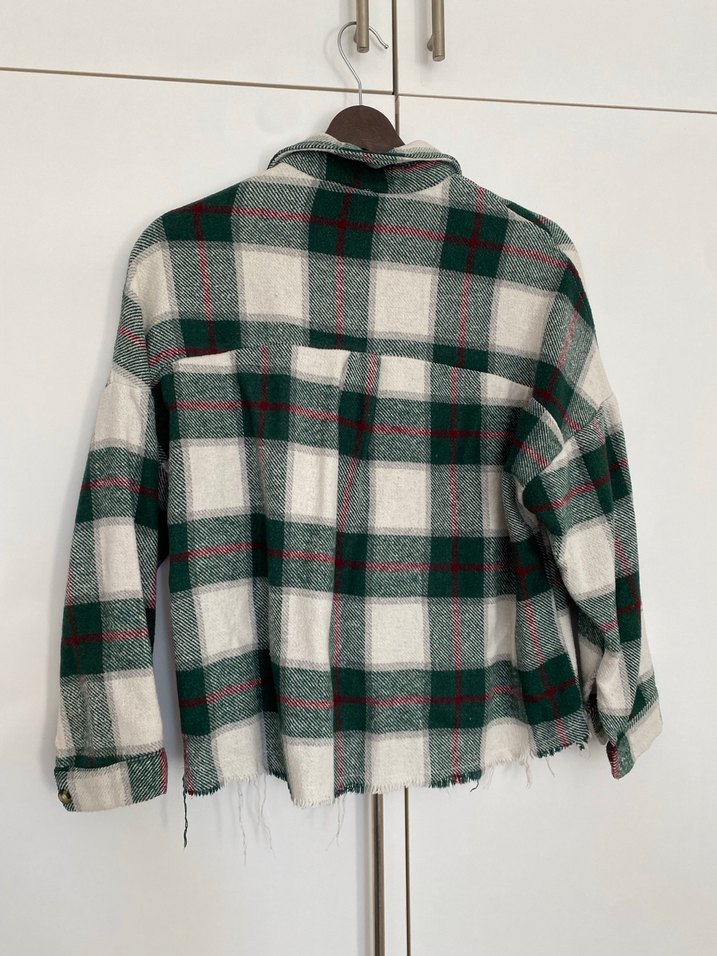 Ekose Kadın Gömlek - Görsel 3