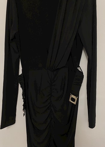 Trendyolmilla Büzgülü Elbise - Görsel 4